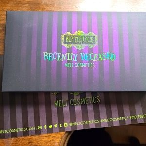 Melt cosmetics recently deceased palette purple